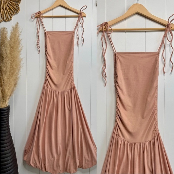 Free People • Liza Drop-Waist Midi Dress - Picture 7 of 9